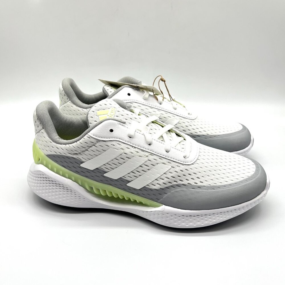 Adidas Womens Size 9.5 White Green Gray Summervent GZ3281 Golf Sneakers Shoes